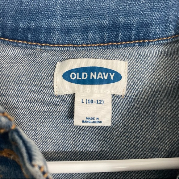 Old Navy Denim Jacket - Blue - Girls Large - Picture 2 of 8